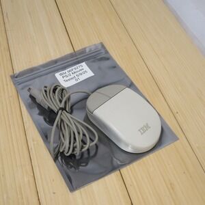 Original IBM Tank Mouse 96F9275 Wired 2 Button - Tested 01